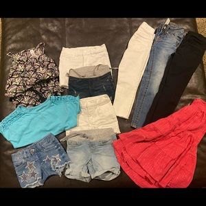 Lot of 11 Justice items size 6/7